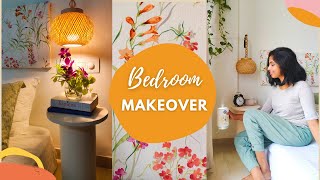 Small Bedroom Makeover With No Furniture Bedroom Wall Decoration Ideas  BudgetFriendly DIYs [upl. by Olegnad]