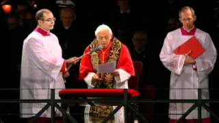 Pope Benedicts Meditation at Way of the Cross  April 6 2012 [upl. by Isia]