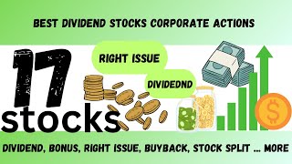 dividend stocks upcoming stockmarket dividendstocks [upl. by Azeel]