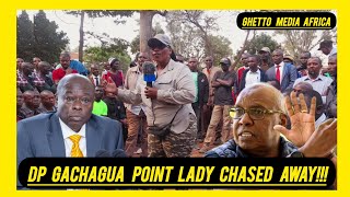 DRAMA AT JIVANJEE BUNGE LA WANAINCHI AS DP POINT LADY CHASED AWAY AS SHE TRIES TO MOBILISED THEM [upl. by Adlai]