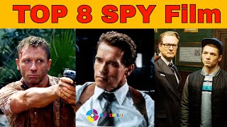 Top 8 Best Spy Hollywood Movies in Hindi  spymovie top8 film [upl. by Ap]