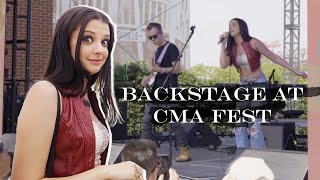 Lanie Gardner Backstage at CMA Fest 2023 Hard Rock Stage [upl. by Trauner]