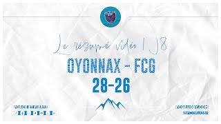 ESPOIRS  Oyonnax  FCG  Le résumé du match  J8 [upl. by Yrakcaz25]