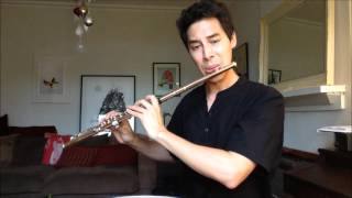 Tsur mishelo צוּר מִשֶּלוֹ  Traditional  AMEB Flute Grade 1 Exam Series 3 [upl. by Ahtiekahs]