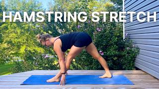 10 Minute Yoga For Hamstrings [upl. by Sidnal]