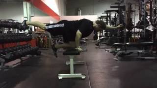 Close Base Quadruped on Bench [upl. by Manny]