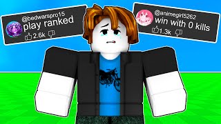 My Journey To Beat Roblox Bedwars 3 [upl. by Eimaraj]