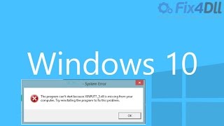 Fix Xinput13dll is missing error in Windows 10 [upl. by Nosiaj]