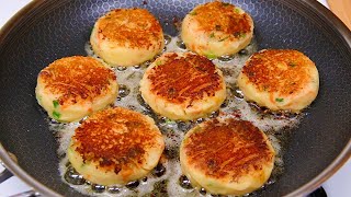 A few potatoes and one carrot and dinner is ready Delicious easy and quick recipe 2 ASMR recipe [upl. by Fontes]