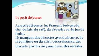 Les repas en France de Francines [upl. by Lirbaj]