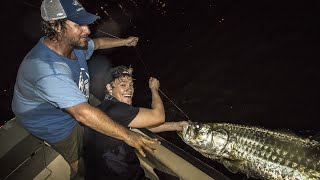 Absolutely RIDICULOUS Tarpon Fight [upl. by Melvin]