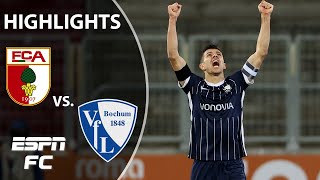 Bochum holds off Augsburg’s secondhalf comeback to secure 32 win  Bundesliga Highlights  ESPN FC [upl. by Weigle]