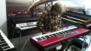 NORD PIANO 2 HA88  DEMO NA CLASSIC KEYBOARDS [upl. by Burkitt]