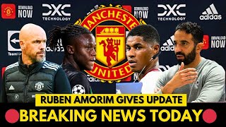 🚨BREAKING NEWS ✅RUBEN AMORIM GIVES UPDATE AFTER RELEASE CLAUSE TRIGGERED TEN HAG CALLS OUT PSG [upl. by Hamlen504]