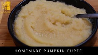 Homemade Pumpkin Puree  How to Make Pumpkin Puree [upl. by Ellezaj]