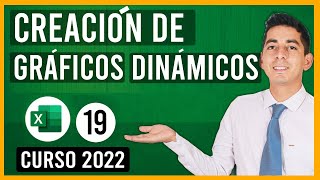 Como crear gráficos dinámicos en Excel  19 [upl. by Adnilrem]