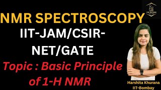 NMR Spectroscopy Lesson 3 Basic Principle of 1HNMR  IITJAM  CSIRNET GATE [upl. by Fesoy229]