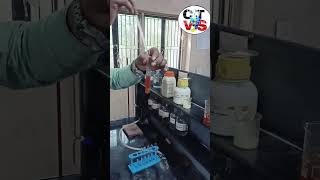 Ferric Ion test with Sodium hydroxideFe3 NaOH Redical Testsalt Analysis Testchemtube by vinay [upl. by Eliseo]