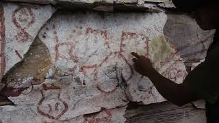 ColombiaVaupésCerro Morocco rock artpinturas rupestres [upl. by Ribaj324]