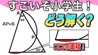 【面白い算数問題】中学受験 中学入試 算数 解説 成蹊中学 平面図形 [upl. by Hayarahs]