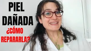 ¿Qué PUEDO TOMAR si tengo la PIEL MUY DAÑADA Toma NICOTINAMIDA o vitamina B3 Dra Gloria Abad [upl. by Bedwell]