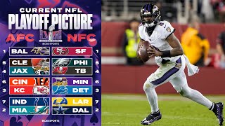 NFL Playoff Picture UPDATED Will the Ravens REMAIN ON TOP as the No 1 seed  CBS Sports [upl. by Eeima]