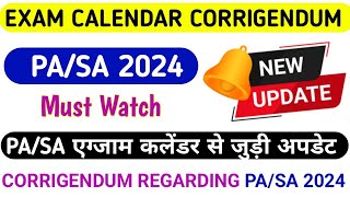 PASA Exam New Update  LDCE Exam Calendar 2024  gdstopa pa mtstopa PostalStudy [upl. by Cha198]