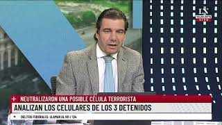 3 sospechosos detenidos acusados de terrorismo en Argentina el análisis de Gustavo Carabajal [upl. by Vaenfila400]