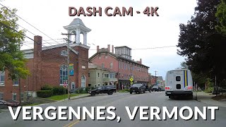 Discovering Vergennes Vermont Scenic Drive in 4K 🚗🍁 [upl. by Ainahs]