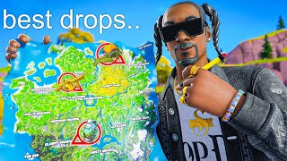 The Best NEW Landing Spots For Fortnite OG Remix [upl. by Boyt]