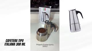 Cafetera Tipo Italiana 300ml [upl. by Odysseus]