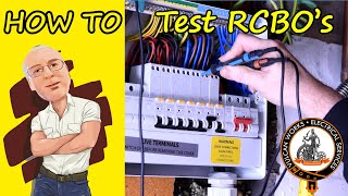 HOW TO test RCBOs at the board  Three leads 10 Tests for Type A RCBOs [upl. by Ttessil]