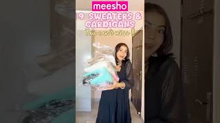 🌸Meesho pinteresty sweaters haul🌸meesho shorts winter subscribe [upl. by Llenwahs]