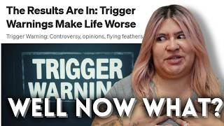 Are Trigger Warnings Useless  Therapist Unpacks What the Research Says [upl. by Myrtle]