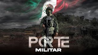 PORTE MILITAR 🇲🇽  RAP MOTIVACION MILITAR amp POLICIA  ESE GORRIX 2024 [upl. by Yanej]