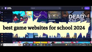 best game websites for school 2024  best school [upl. by Nylirrej]