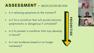 Polypharmacy the geriatricians approach  Bite sized learning from the MDTea Help Series [upl. by Akimed]