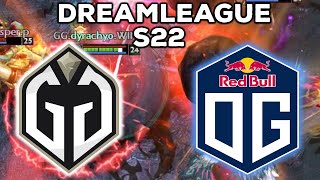 CRAZY GAME UNEXPECTED DRAFT  GAIMIN GLADIATORS vs OG  DREAMLEAGUE S22 DOTA 2 [upl. by Adnamma]