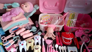 ASMR VIDEO1442 minutes satisfying unboxing ampreview Dentist Medical Playset [upl. by Akenot]