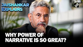 “Those who have acquired dominance…” EAM Jaishankar explains the role of power of narrative [upl. by Shevlo]