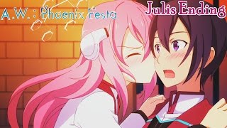 Asterisk War Phoenix Festa  Walkthrough Part 8  Julis Ending English Full 1080p HD [upl. by Thebault]