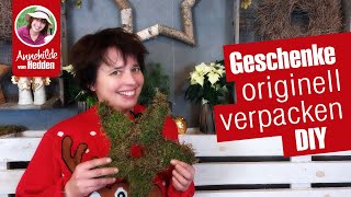 Geschenkideen originell und naturhaft verpacken  DIY Pimpup Weihnachtsgeschenke [upl. by Pavel]