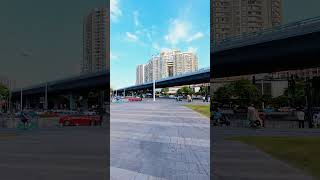 厦门城市广场高架桥街景Xiamen City Square Viaduct Street View chinatravel travel chinafood [upl. by Lizned]