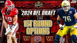 Washington Commanders 2024 NFL Draft 1st Round Targets [upl. by Iramo]