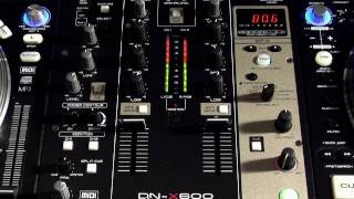 Denon DNX600 mixer overview [upl. by Buzz]