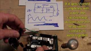 0124 Relay Relaxation Oscillator with Negative Resistance [upl. by Dace]