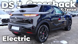 New DS 3 Crossback ETense Electric 2021 Review Interior Exterior [upl. by Swain909]