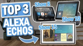 Welche ALEXA ECHO SHOW soll ich 2024 kaufen  Show 8 Show 10 Show 15 [upl. by Engracia]