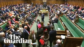 SNPs Ian Blackford clashes with Speaker before walkout [upl. by Nosnarb327]