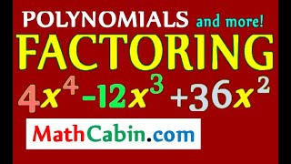 Factoring Polynomials problem 2 [upl. by Banyaz752]